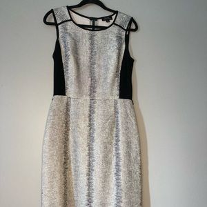 Tahari Snake Print 8 Dress Career Work Sexy LBD. 
Very good condition